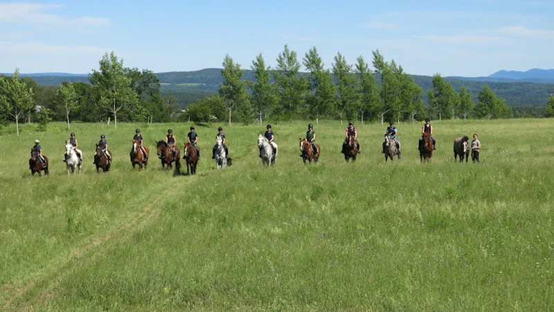 Equestrian Center Equilibre à Bishopton, Quebec